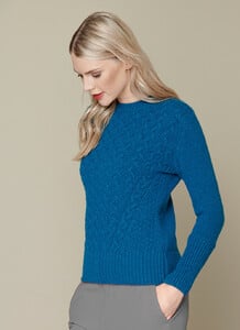 Irelands eye Kilcrea Cable Crew Neck Sweater 01.jpg