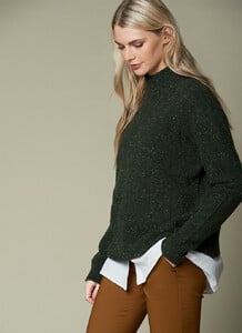 blarney lambswool crew neck sweater green 01.jpg