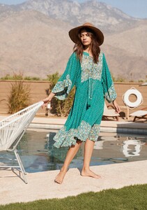 Palm Springs Poolside Midi Dress Emerald 1.jpg