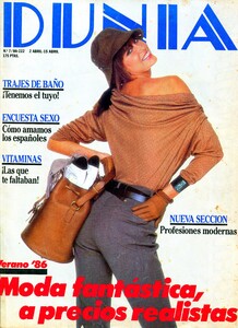 DUNIA Tracy Toon Spanish DUNIAmagazine, # 222 Week from April 2 to 22 1986.jpg