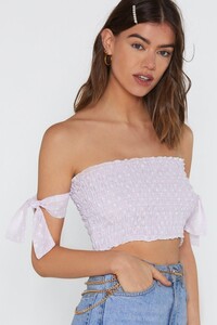 lilac-brush-'em-off-the-shoulder-shirred-top (2).jpeg
