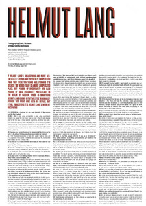 V #25 (SeptOct 2003) - Helmut Lang - 002.jpg