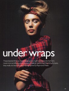 Vogue UK (September 1999) - Under Wraps - 002.jpg