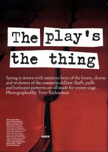 Vogue UK (April 2008) - The Play's The Thing - 001.jpg