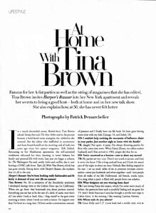 PIPOCA - Harper's Bazaar US (April 2004) - At Home with Tina Brown - 001.jpg