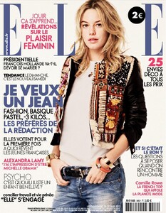 Elle France #3452 (February 24, 2012) - Camille Rowe - 001.jpg