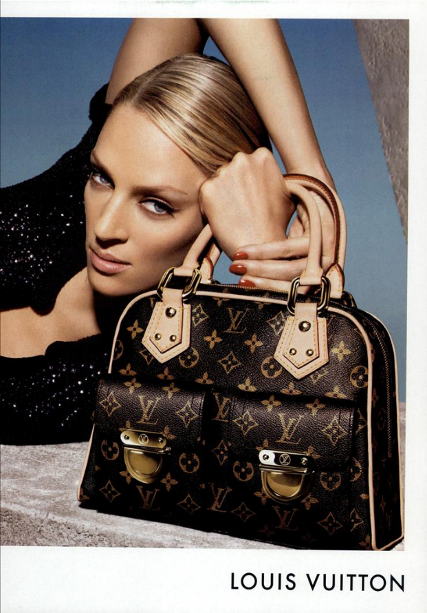 Uma Thurman fall 2005  Uma thurman, Louis vuitton, Vuitton