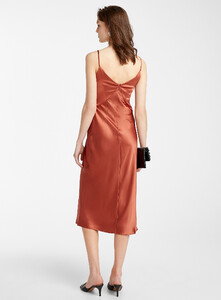 ICÔNE - Coppery satin slip dress - Copper - A2_1.jpg