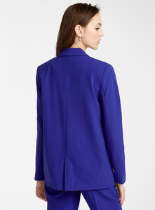 ICHI - Ultramarine blue double-breasted jacket - Sapphire Blue - A2_1.jpg