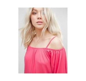 Tops Ropa Mujer Top con escote Bardot de bYoung asos elrosa Viscosa_3.jpg