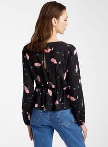 ICÔNE - Windswept flower voile blouse - Patterned Black - A2_1.jpg