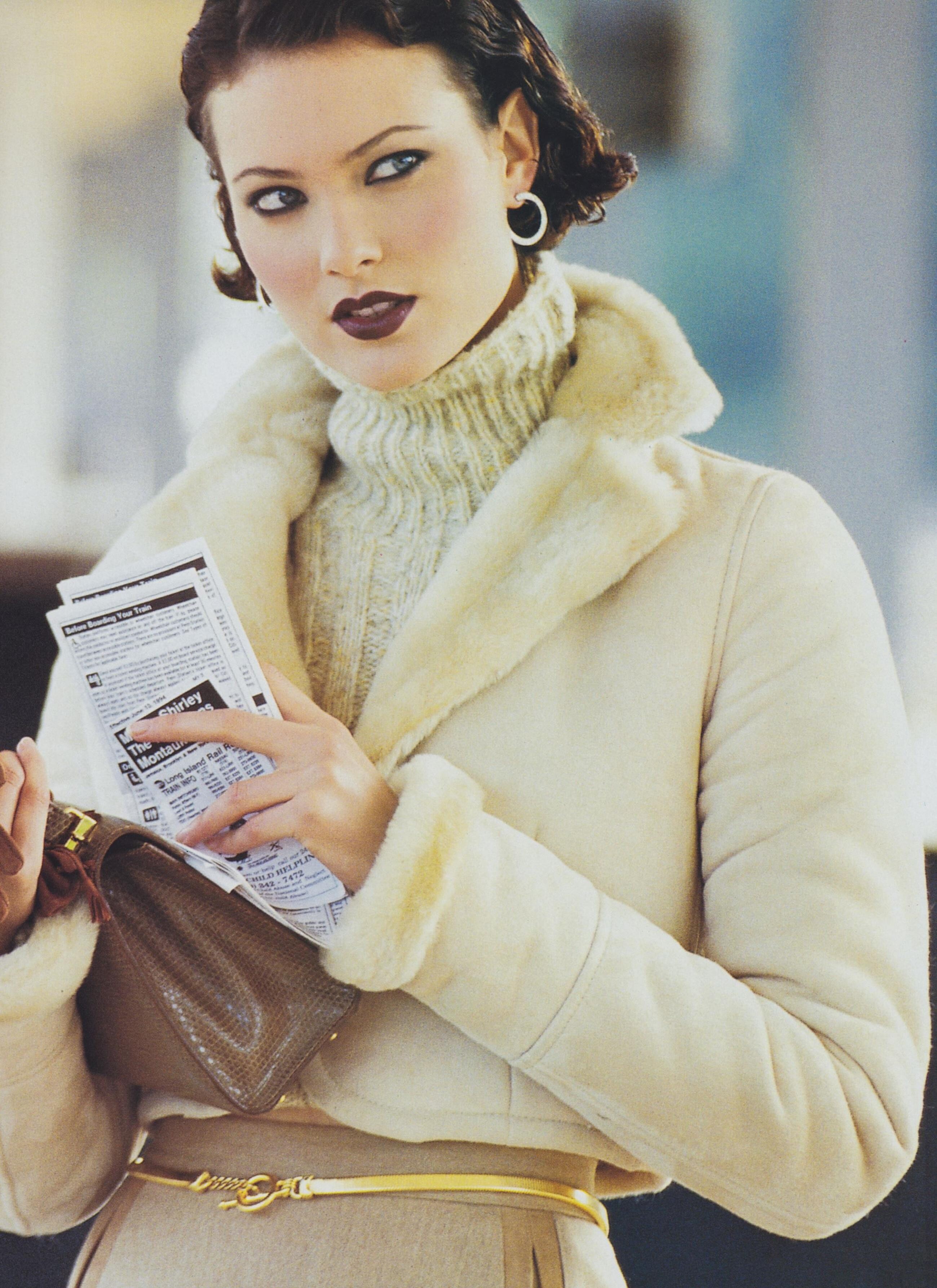 Shalom Harlow.