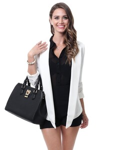 Trendy Tuxedo Collar Open Blazer Jacket #11foxy.jpg