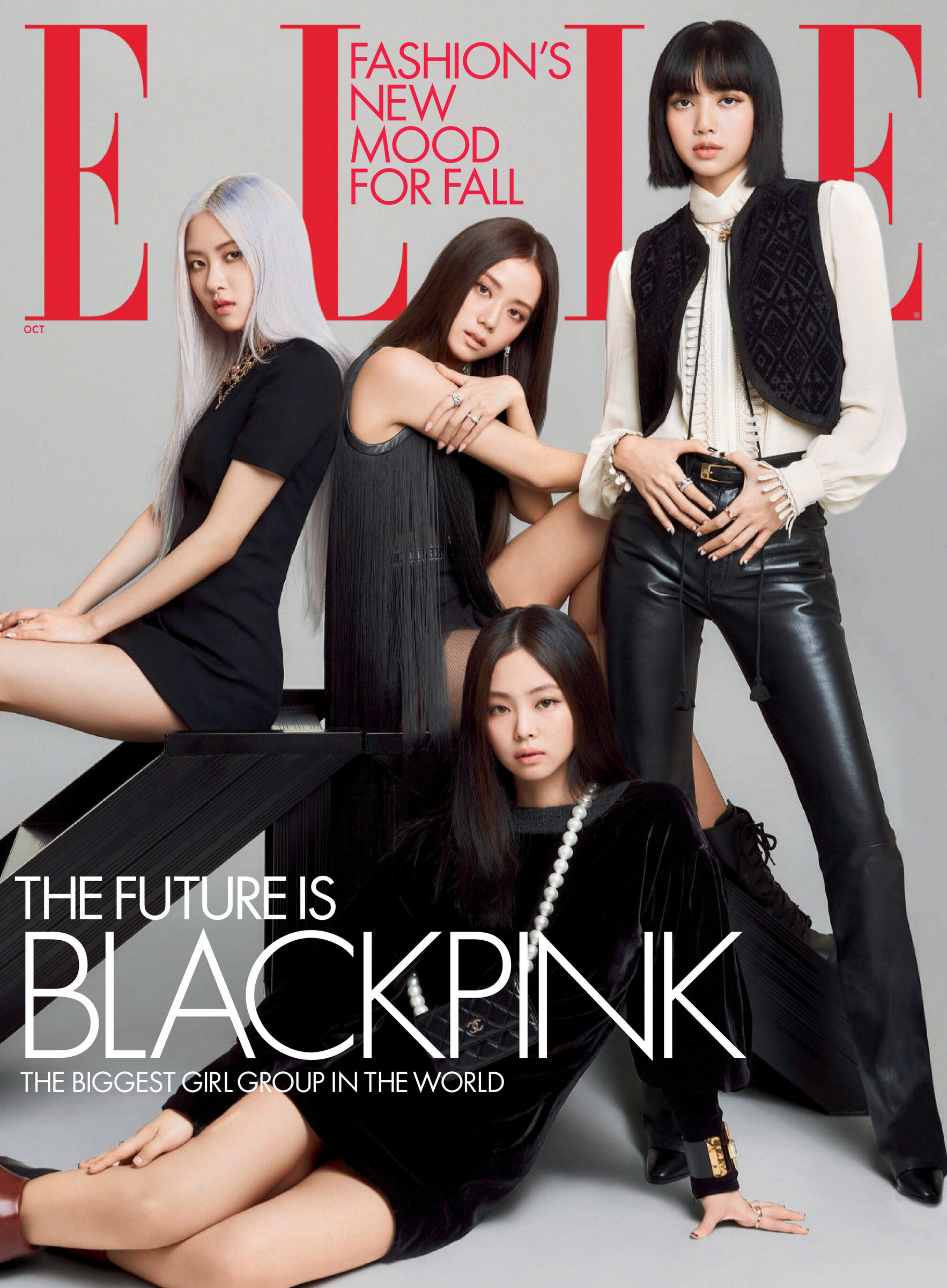 LISA BLACKPINK cover ELLE JAPON Feb 2023 Womens Fashion Japanese Magazine