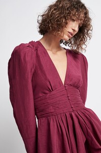 S46-20AJ1126_Rebellion_Tucked_Peplum_Blouse_Burgundy-20254-Aje-0239.jpg