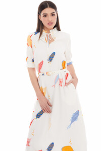 School-of-Fish-Print-Midi-Dress-American.jpg