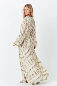 Load image into Gallery viewer, Prophecy Lapis Maxi Dress_0002.jpg