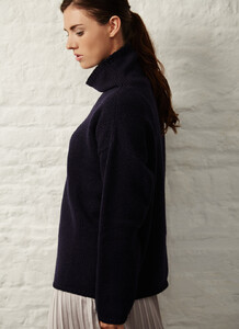 fisherman funnel neck slouchy sweater navy 01.jpg