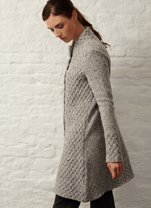 Ennis Wool Cashmere Trellis Aran Coat grey 01.jpg