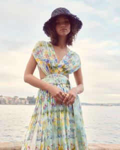 The Resort 2021 Looks - Verde Silk Chiffon Dress.png