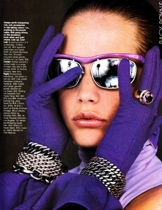 US ELLE December 1986,Purple Plus,Gilles Bensimon.jpg