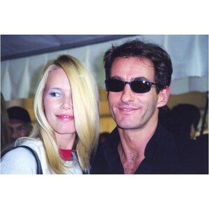 Claudia Schiffer and Tim Jefferies after the Louis Vuitton SS 20 Show, Paris 1999..jpg