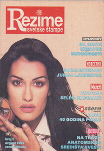 Rezime svetske stampe Serbia August  1994 Yasmeen Ghauri.jpg