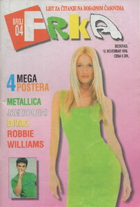 Frka Serbia November 1996 Karen Mulder Robbie Williams.jpg