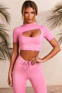 bt0120_3_power-up-pink-slinky-rouched-waist-band-cutout-high-collar-two-piece.jpg