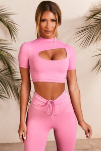 bt0120_4_power-up-pink-slinky-rouched-waist-band-cutout-high-collar-two-piece.jpg