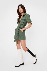 khaki-utility-bow-tie-detail-belted-romper.jpeg