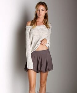 Free People Layering Petal Skort Toffee - 2.jpg