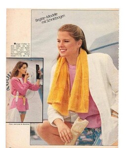 1980. model Diane Erickson on Brigitte German magazine.jpg