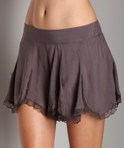 Free People Layering Petal Skort Toffee - 3.jpg