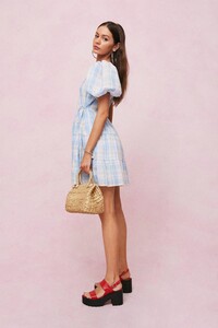 blue-checked-puff-sleeve-wrap-mini-dress.jpeg