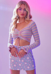 Sugar Thrillz Striped Ruched Front Crop Top - Pastel_03.jpg