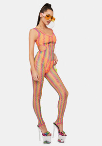 Rainbow Fishnet Cutout Footless Tank Bodystocking - Multi_03.jpg