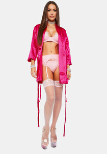 Short Satin Robe - Fuchsia_02.jpg