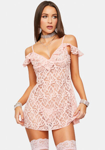 Off The Shoulder Lace Babydoll Chemise - Blush_03.jpg