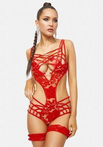 Strappy Lace Heart Teddy Garter Set - Red_03.jpg