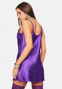 V Neck Satin Chemise - Purple_02.jpg