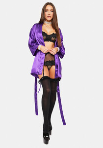 Short Satin Robe - Purple_02.jpg