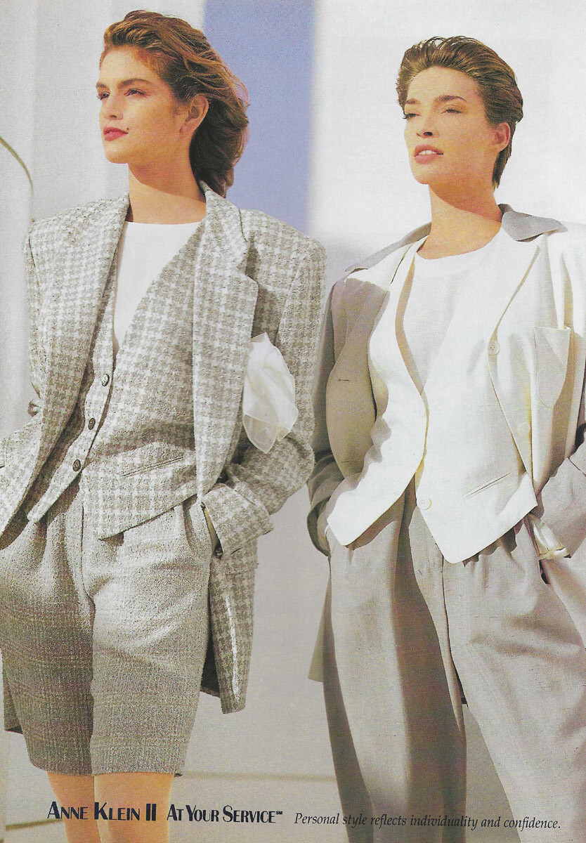 ANNE KLEIN Spring 1990