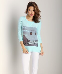 Rebel Yell Skiing Throwback Thermal Vintage Mint - 1.jpg