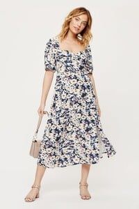 144 Petite Daniella Ditsy Midi Dress image number 0.jpg