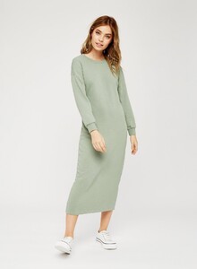 811 Petite Pistachio Knitted Dress image number 0.jpg