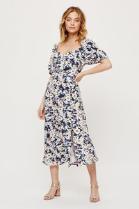 144 Petite Daniella Ditsy Midi Dress image number 1.jpg