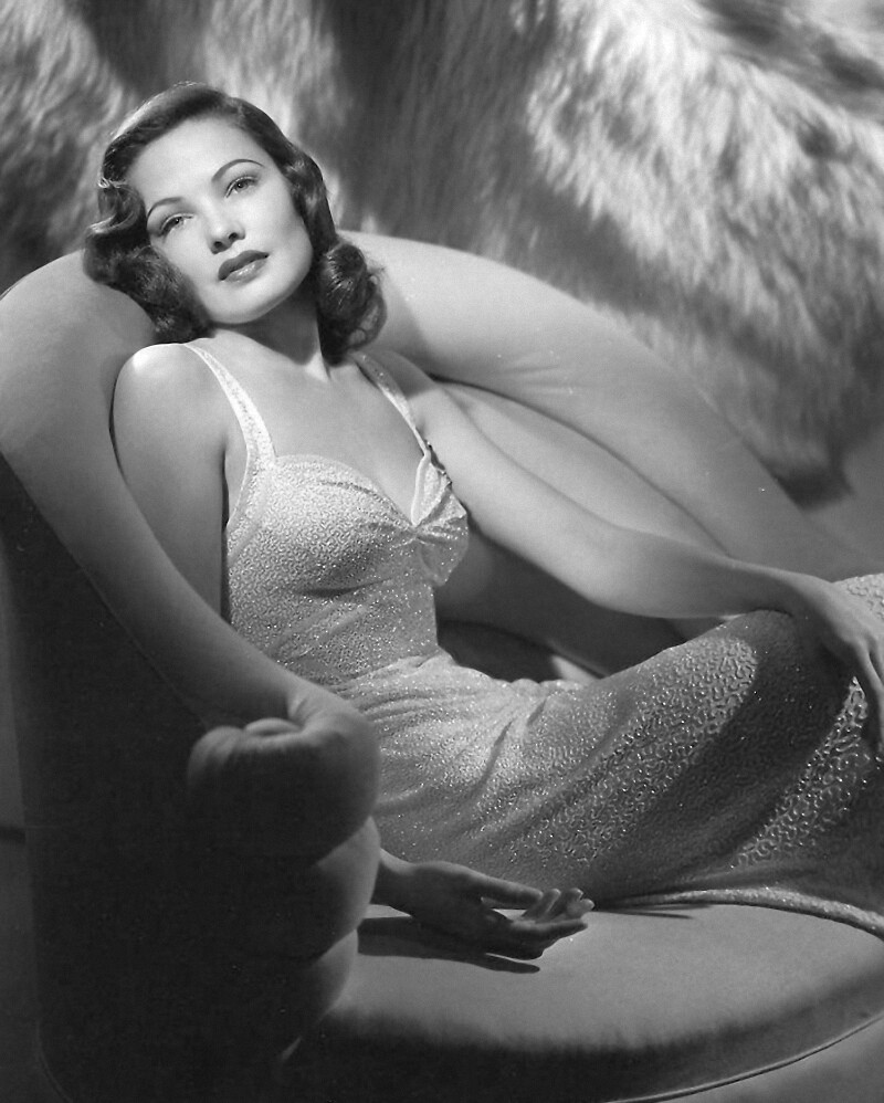 Gene Tierney.