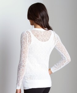 Free People Knit Cardi White - 4.jpg