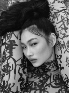 HoYeon Jung in Louis Vuitton on Vogue Korea August 2022 by Cho